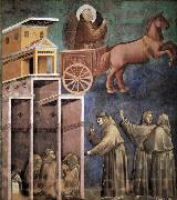 GIOTTO di Bondone Vision of the Flaming Chariot Spain oil painting artist